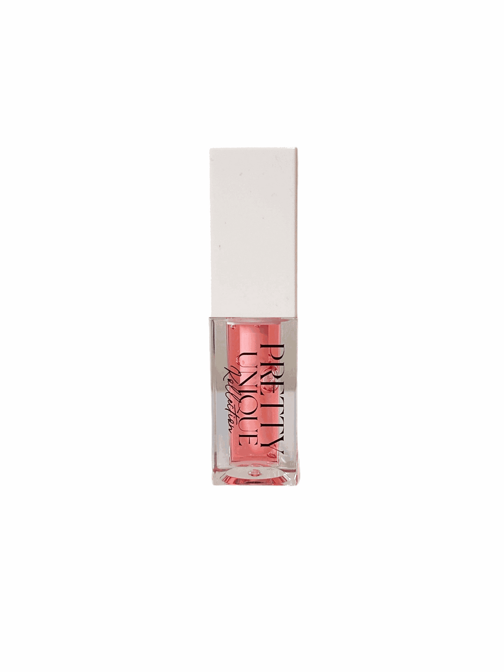 Prettyuniqueko Melon Kiss lip oil with glossy, moisturizing finish and non-sticky formula